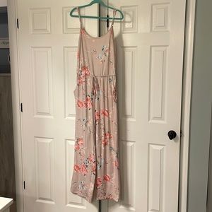 Floral jumpsuit